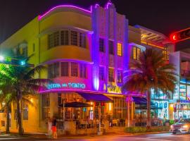 Art deco historic district parking