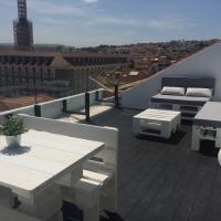 A Terrace on a Topfloor with a View