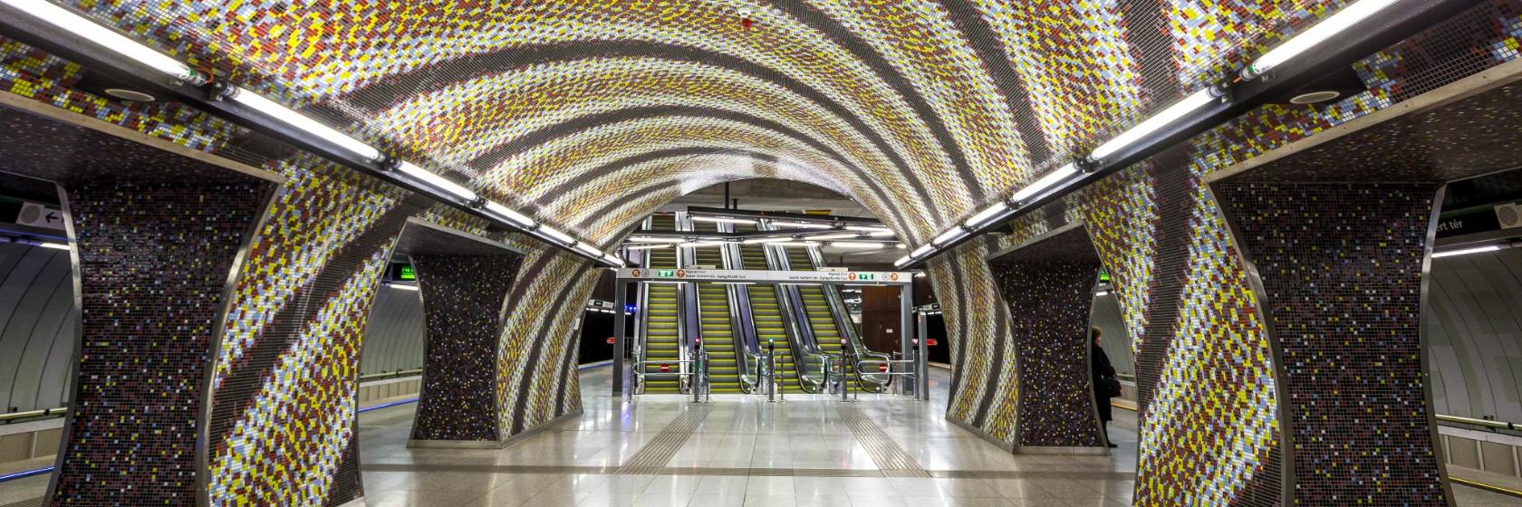 metrostation Szent Gellért Tér, Boedapest