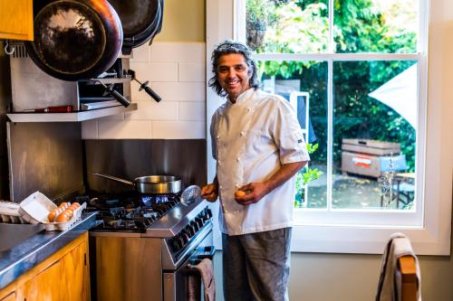 Mark Taylor, owner and manager of the Shady Rest in Takaka