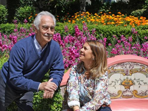 Patricia & Manuel, her father