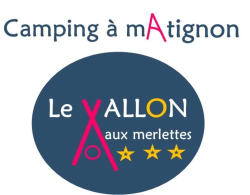 Campground Le Vallon Aux Merlettes Matignon France