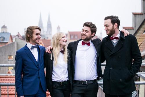 Benedikt, Editha, Daniel, Marc
