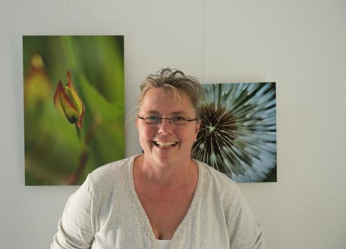Marja, de gastvrouw.