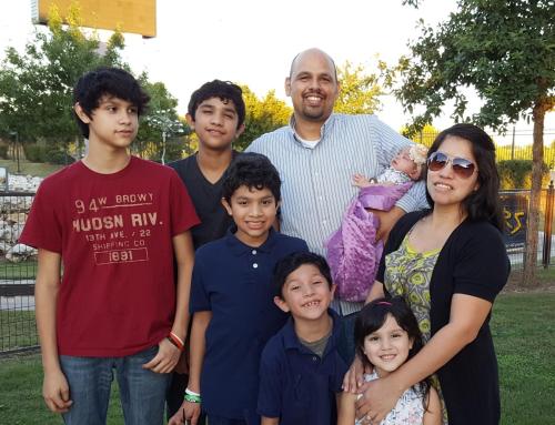 My wife Stephanie and our 6 children!