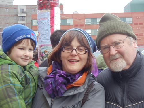 Sam, Julia and Peter