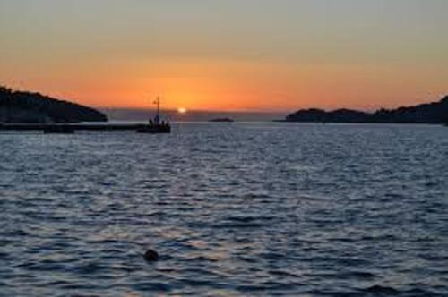 Vela Luka sunset