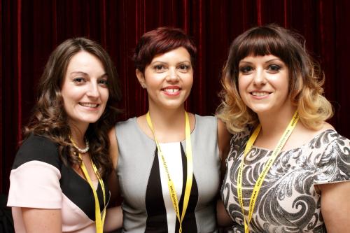Olga ( Sales Manager) , Justyna (Sales Exec ) & Lucie ( Front Office Manager )