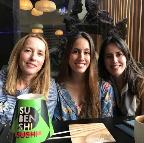 Amélia, Sara e Catarina