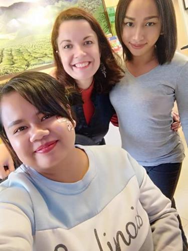 Liana, Val & Dyra @ Fathers Guesthouse Resort