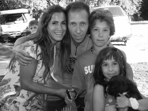 Marisa, Kevin, Thomy y Josefina.